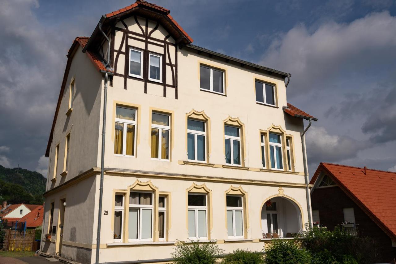 Ferienwohnung Am Steinbach 2 Thale Exterior photo